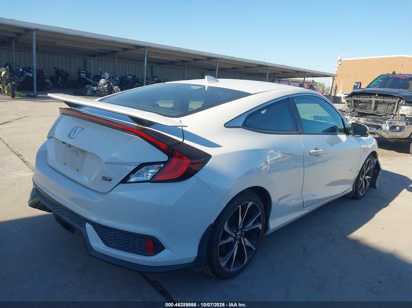 Vin: 2hgfc3a58kh755202, lot: 46790029, honda civic si 20194