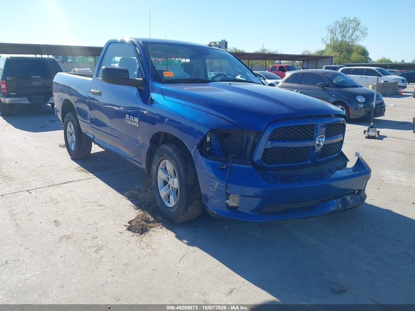 Vin: 3c6jr6ag8hg591833, lot: 46790036, ram 1500 express  4x2 6'4 box 20171