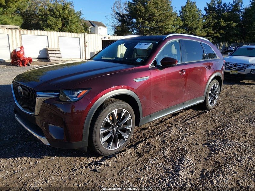 Vin: jm3kkeha6r1187174, lot: 46790059, mazda cx-90 phev premium plus 20242