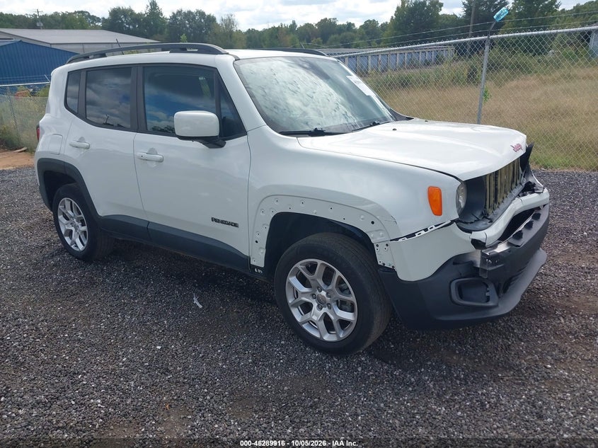 Vin: zaccjbbbxhpg59116, lot: 46790079, jeep renegade latitude 4x4 2017 img_1