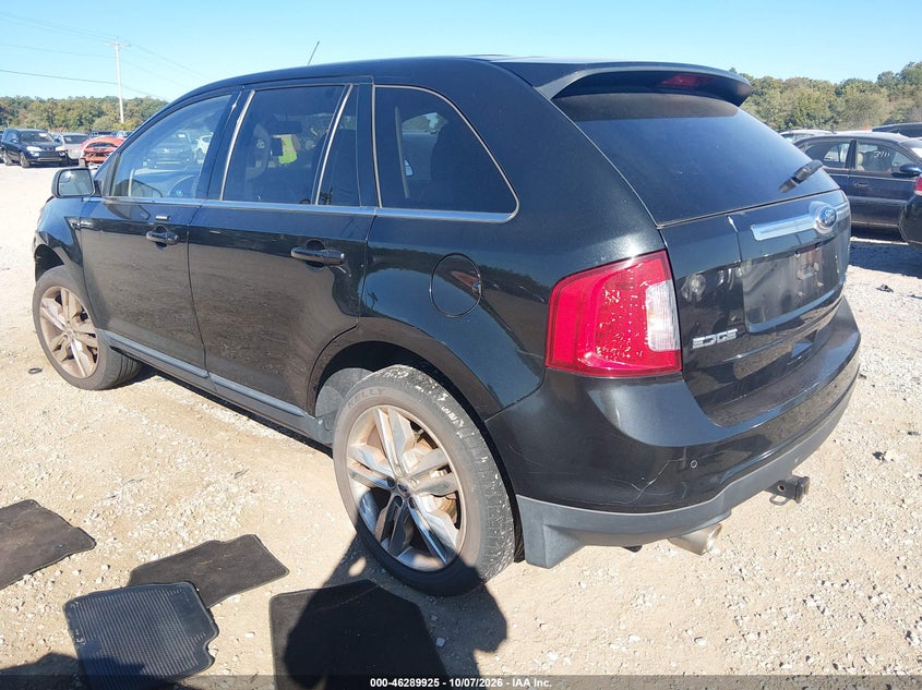 Vin: 2fmdk4kc1dba41229, lot: 46790088, ford edge limited 20133