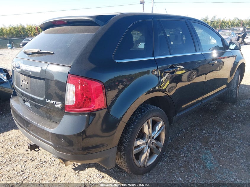 Vin: 2fmdk4kc1dba41229, lot: 46790088, ford edge limited 20134