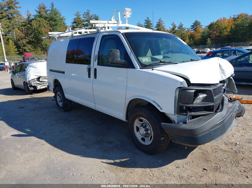 Vin: 1gcwgfba2b1160540, lot: 46790098, chevrolet express 2500 work van 20111