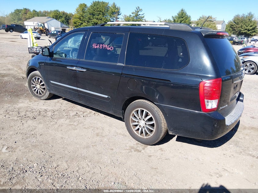 Vin: kndmh4c70b6372626, lot: 46790123, kia sedona ex 20113