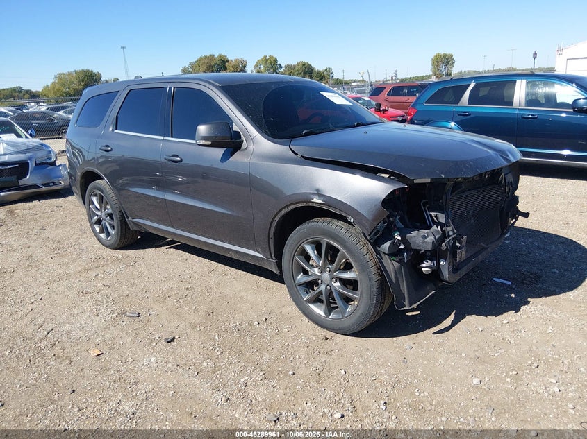 Vin: 1c4rdjdg0jc307161, lot: 46790124, dodge durango gt awd 20181