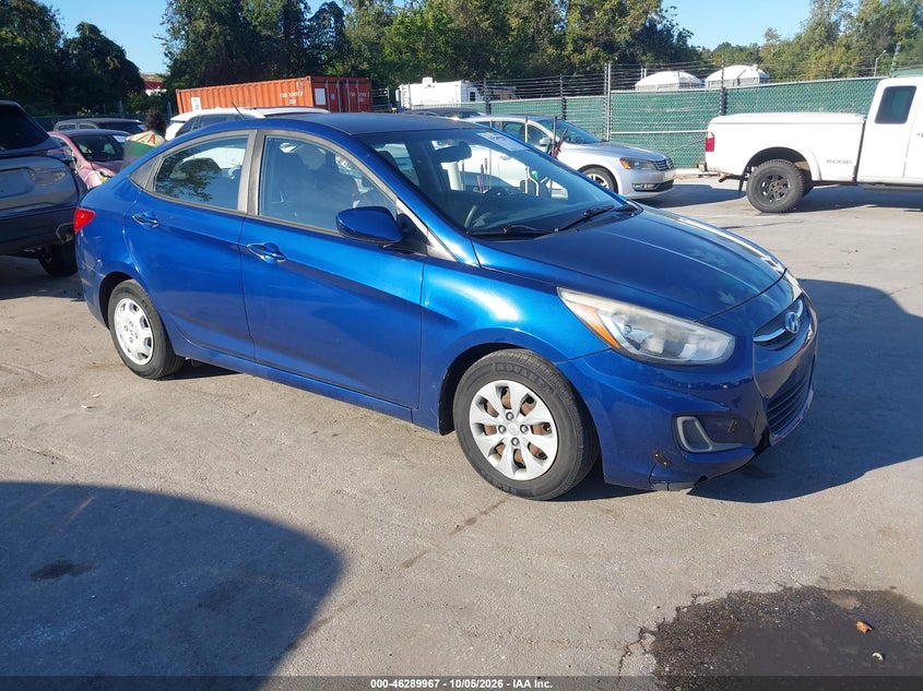 Vin: kmhct4ae4hu241193, lot: 46790130, hyundai accent se 20171