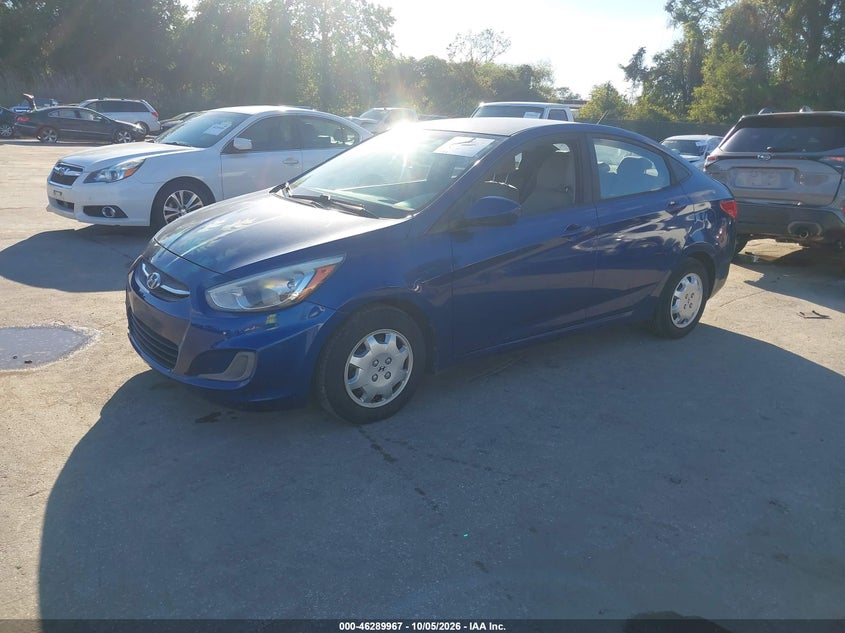 Vin: kmhct4ae4hu241193, lot: 46790130, hyundai accent se 20172