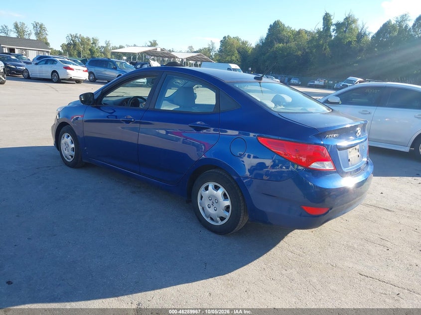 Vin: kmhct4ae4hu241193, lot: 46790130, hyundai accent se 20173
