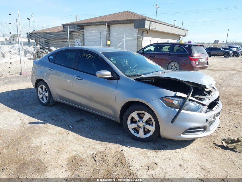 Vin: 1c3cdfbb9fd132330, lot: 46790137, dodge dart sxt 20151