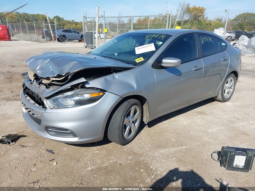 Vin: 1c3cdfbb9fd132330, lot: 46790137, dodge dart sxt 20152