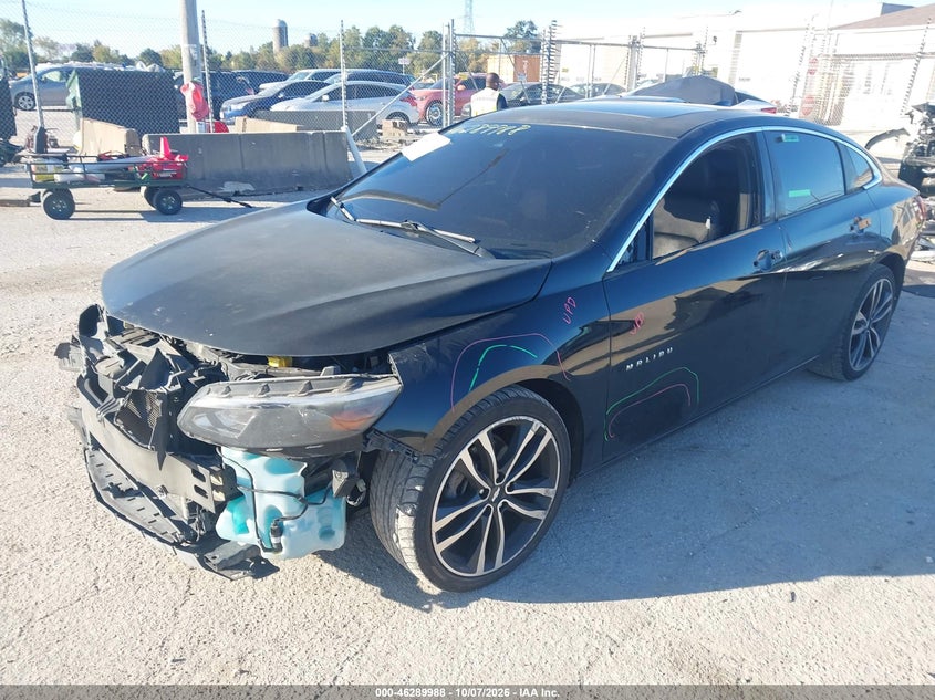 Vin: 1g1zh5sx3gf341741, lot: 46790150, chevrolet malibu premier 20162