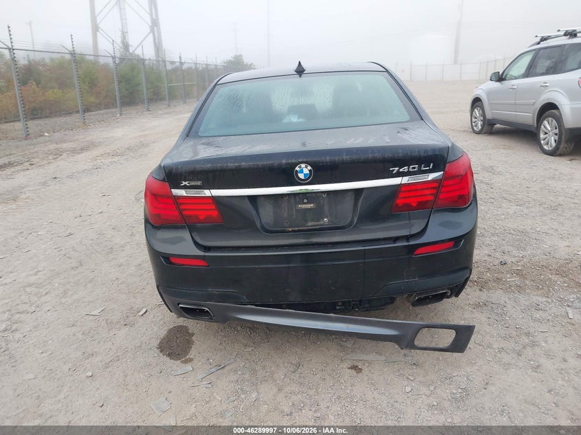 BMW 740LI 2014 VIN WBAYF4C54ED281832