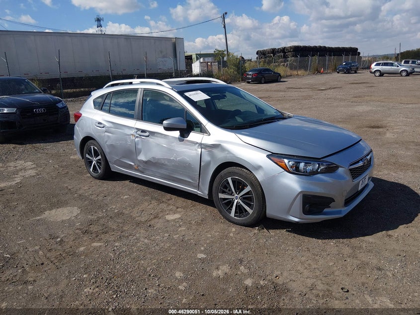 SUBARU IMPREZA 2019 VIN 4S3GTAD68K3713238