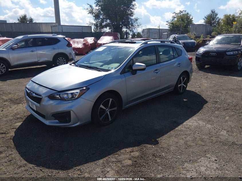 Vin: 4s3gtad68k3713238, lot: 46790214, subaru impreza 2.0i premium 20192
