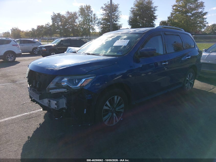 Vin: 5n1dr2mm3kc577490, lot: 46790225, nissan pathfinder sv 20192
