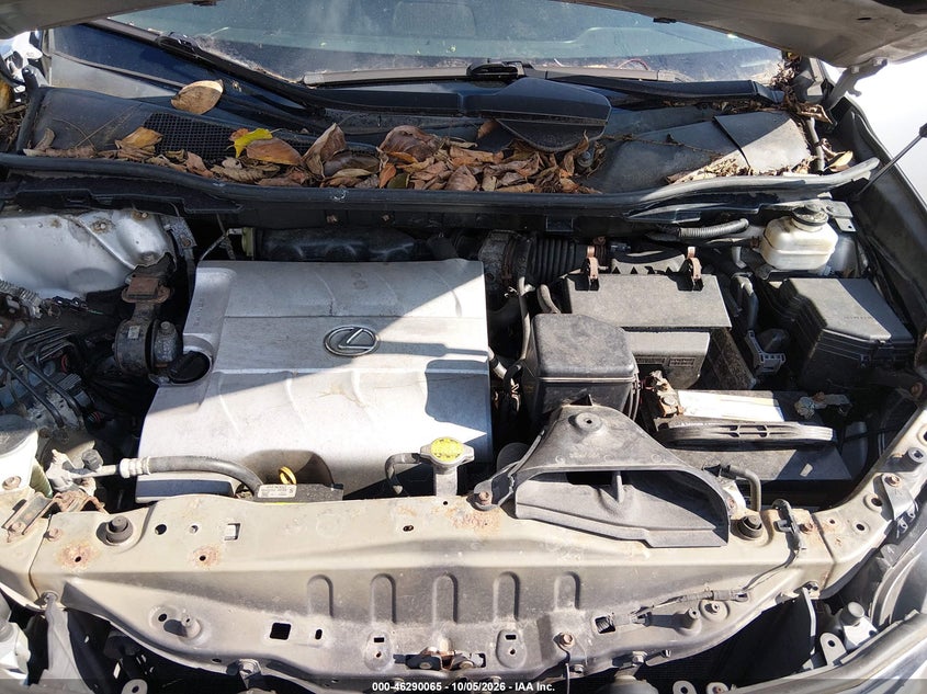 LEXUS RX 350 2010 VIN 2T2BK1BA9AC032575