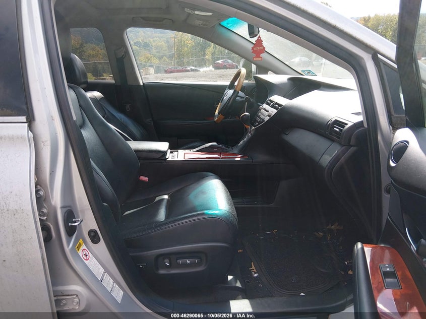 LEXUS RX 350 2010 VIN 2T2BK1BA9AC032575