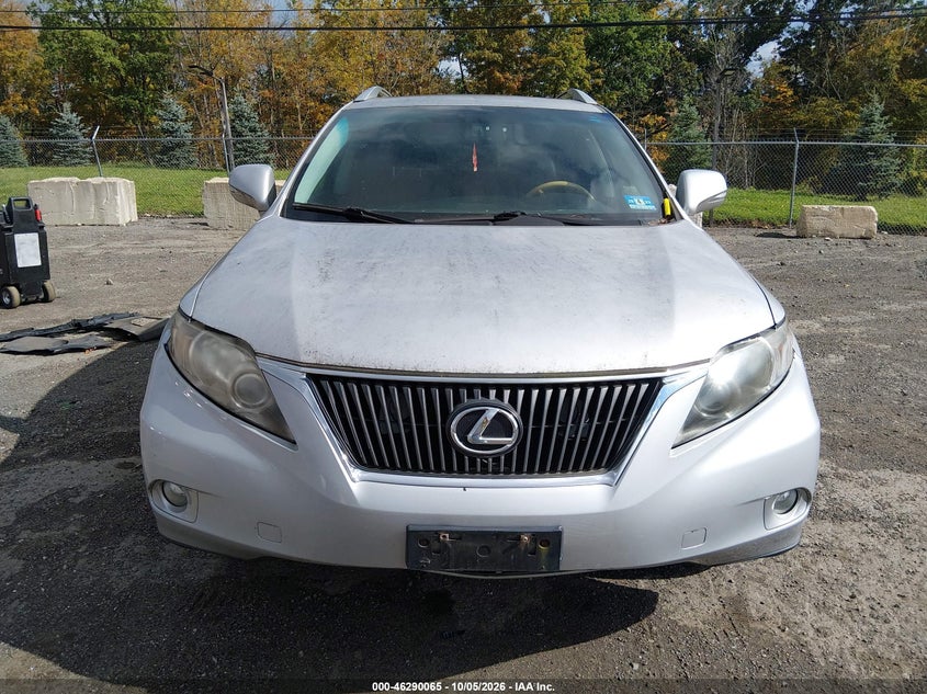 LEXUS RX 350 2010 VIN 2T2BK1BA9AC032575