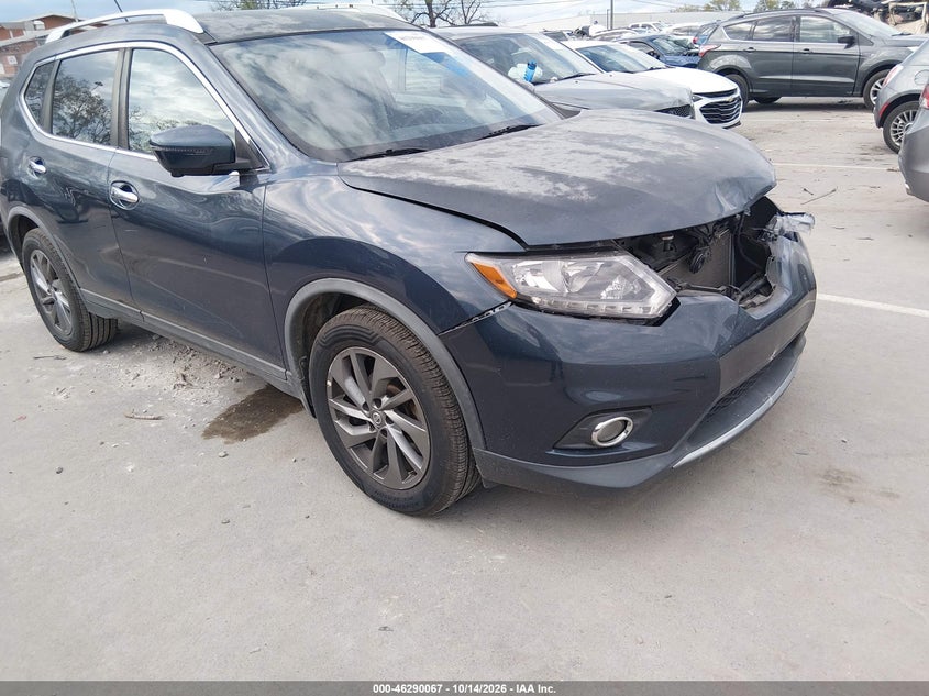 Vin: knmat2mt7gp715905, lot: 46790230, nissan rogue sl 2016 img_1