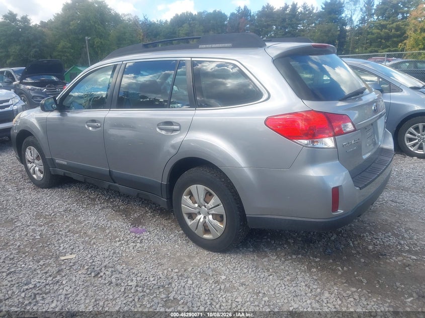 Vin: 4s4brbac8b3390233, lot: 46790234, subaru outback 2.5i 20113