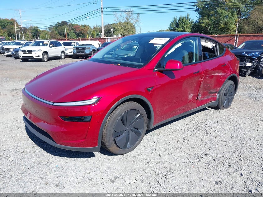 Vin: 7saygdeextf448975, lot: 46790238, tesla model y all-wheel drive/long range launch series/premium all-wheel drive 20262