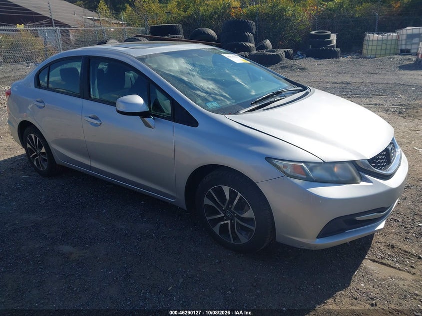 Vin: 19xfb2f81de215879, lot: 46790290, honda civic ex 20131