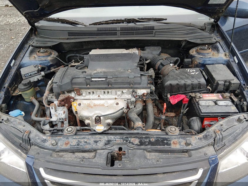 KIA SPECTRA 2009 VIN KNAFE222895637799