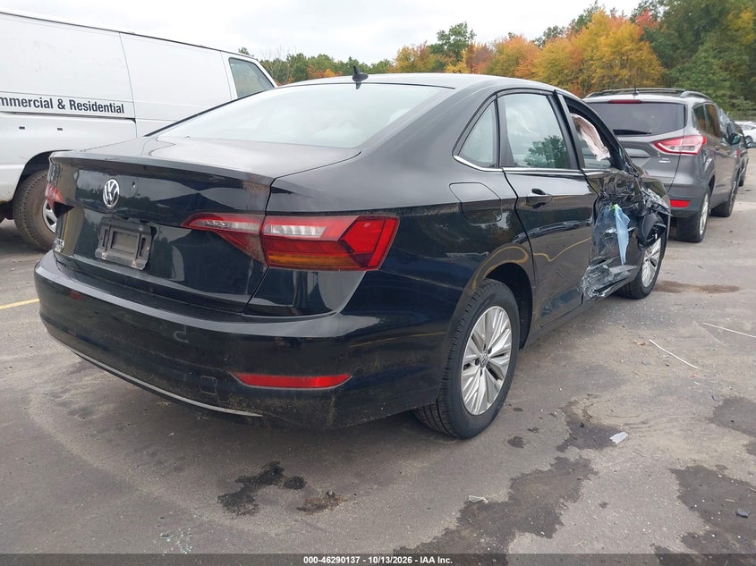Vin: 3vwc57bu6km027417, lot: 46790300, volkswagen jetta 1.4t r-line/1.4t s/1.4t se 20194