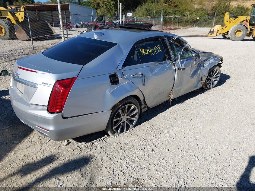 CADILLAC CTS 2016 VIN 1G6AX5SX7G0180405