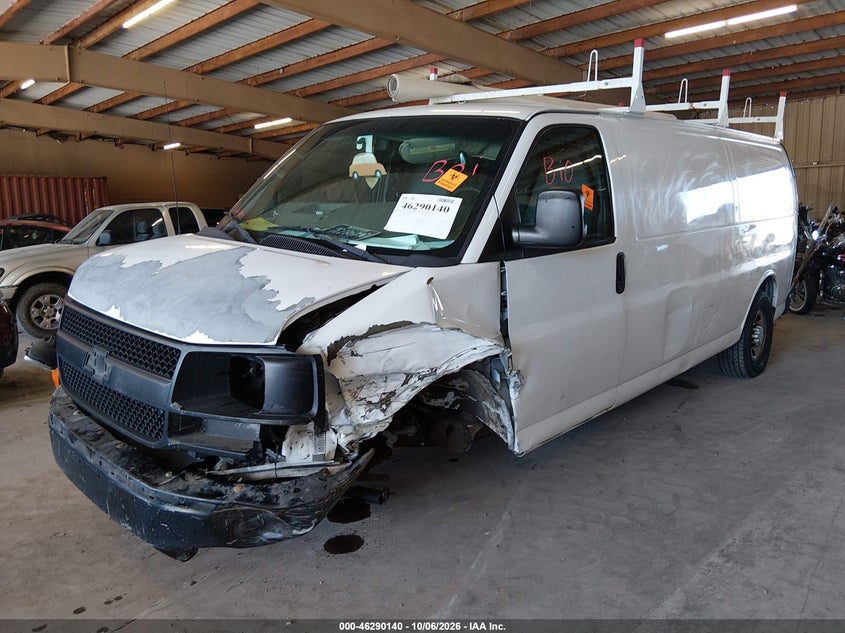 Vin: 1gcwggfa6b1104309, lot: 46790304, chevrolet express 2500 work van 20112