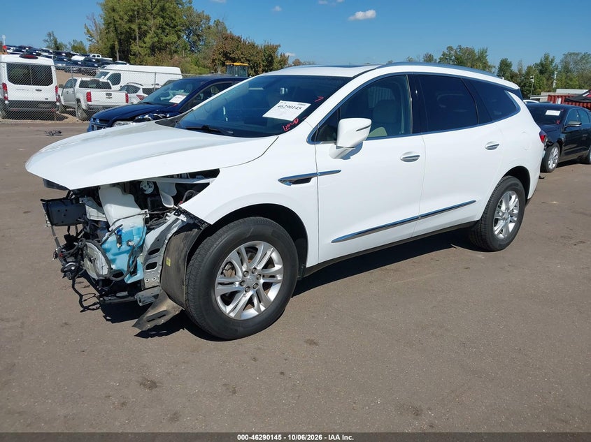 Vin: 5gaerbkw7jj127706, lot: 46790308, buick enclave essence 20182