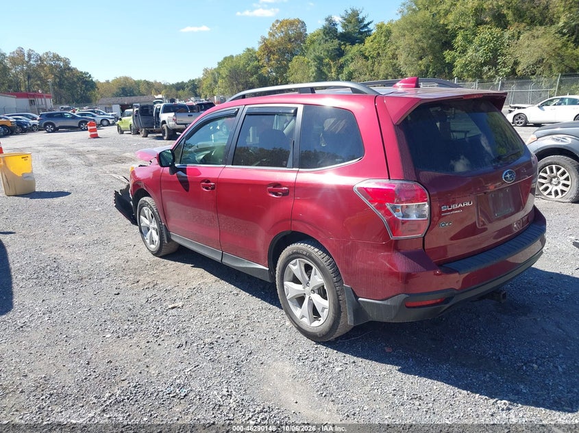 Vin: jf2sjarc6gh449981, lot: 46790311, subaru forester 2.5i limited 20163