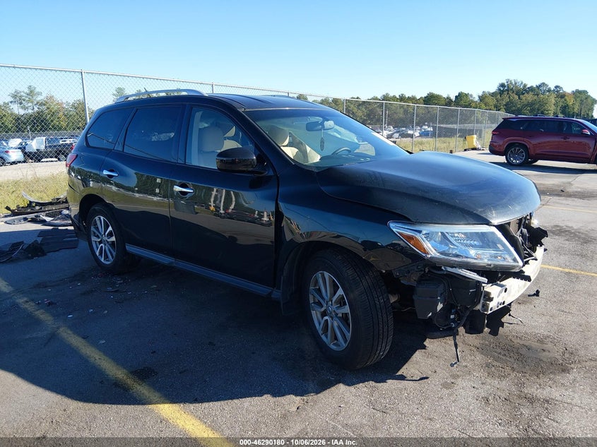Vin: 5n1ar2mm5gc643614, lot: 46790343, nissan pathfinder sv 2016 img_1