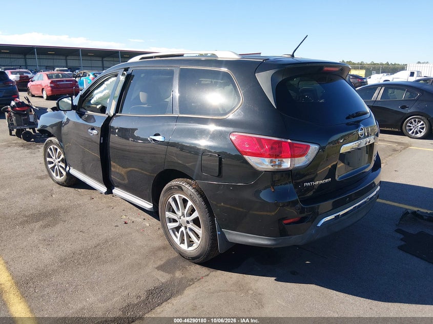 Vin: 5n1ar2mm5gc643614, lot: 46790343, nissan pathfinder sv 20163