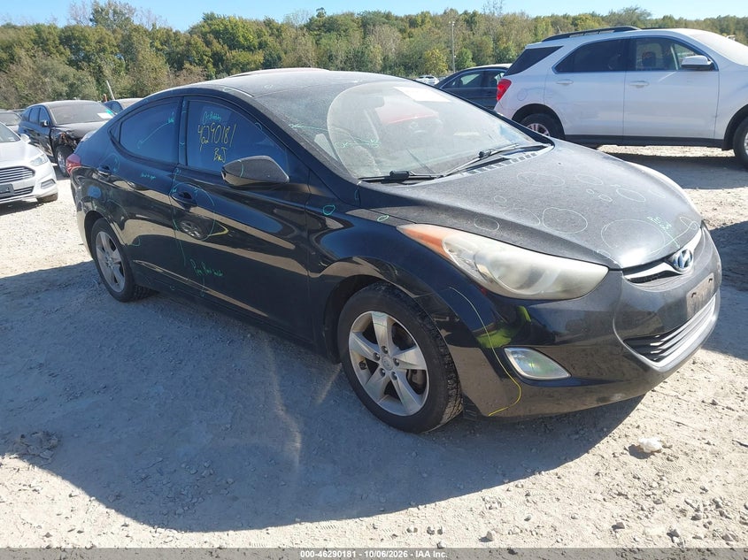 Vin: kmhdh4ae2du791444, lot: 46790344, hyundai elantra gls 20131