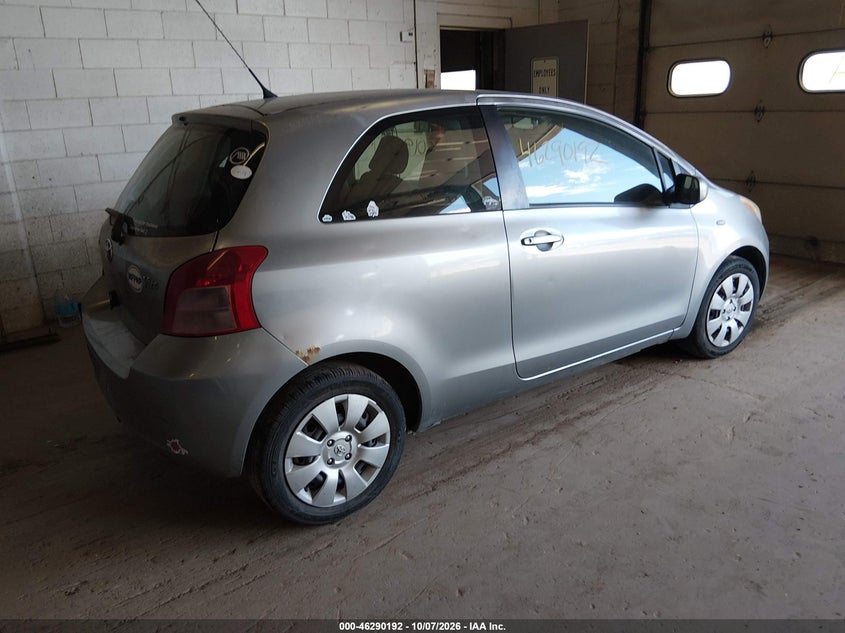 TOYOTA YARIS 2008 VIN JTDJT923185196455