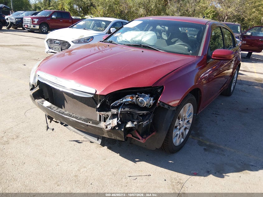 Vin: 1c3ccbab4en142978, lot: 46790376, chrysler 200 lx 20142