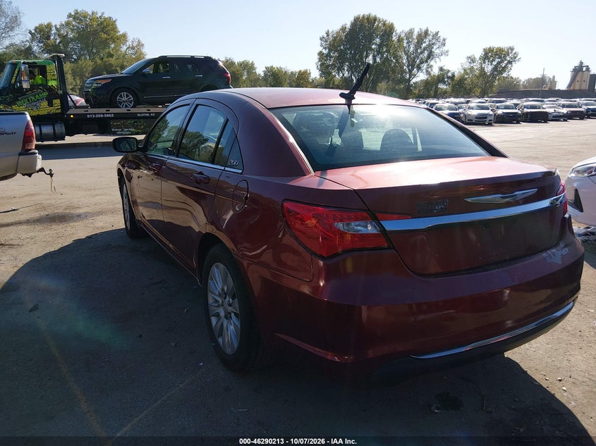 Vin: 1c3ccbab4en142978, lot: 46790376, chrysler 200 lx 20143
