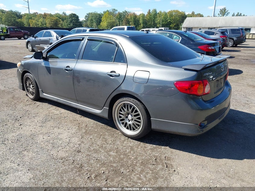 Vin: 2t1bu4ee3ac472435, lot: 46790386, toyota corolla s 20103
