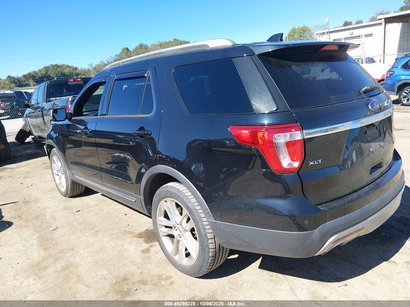 Vin: 1fm5k8d84ggc95177, lot: 46790391, ford explorer xlt 20163