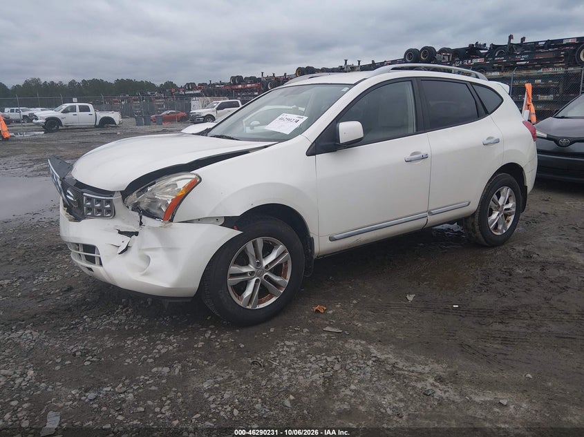 Vin: jn8as5mt8dw541966, lot: 46790394, nissan rogue sv 20132
