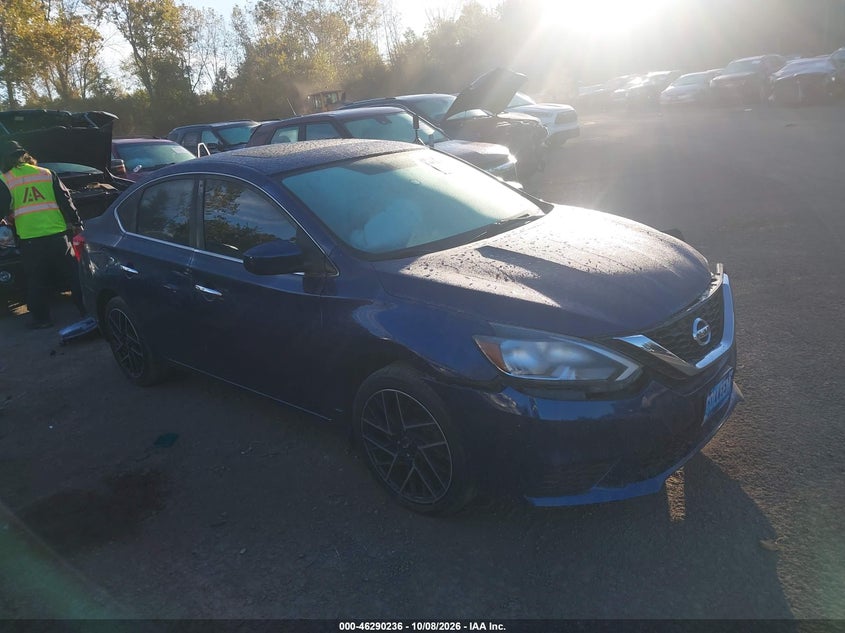 Vin: 3n1ab7ap1jy215304, lot: 46790399, nissan sentra sv 20181