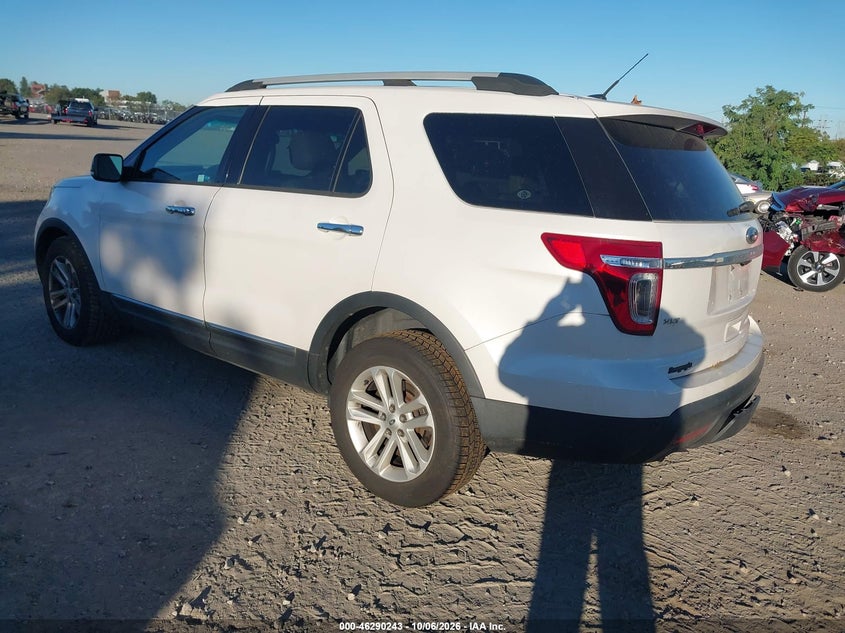 Vin: 1fm5k8d82dgb86292, lot: 46790406, ford explorer xlt 20133