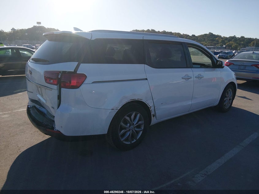 Vin: kndmb5c11l6639678, lot: 46790409, kia sedona ex 20204