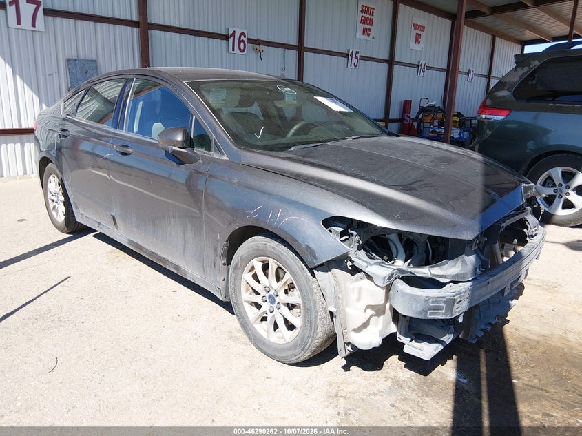Vin: 3fa6p0g7xhr342436, lot: 46790425, ford fusion s 20171