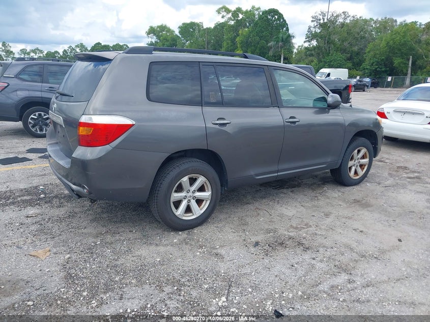 TOYOTA HIGHLANDER 2010 VIN JTEZA3EHXA2008550