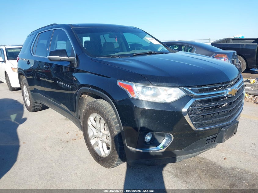 Vin: 1gnergkw7mj135697, lot: 46790434, chevrolet traverse fwd lt cloth 2021 img_1