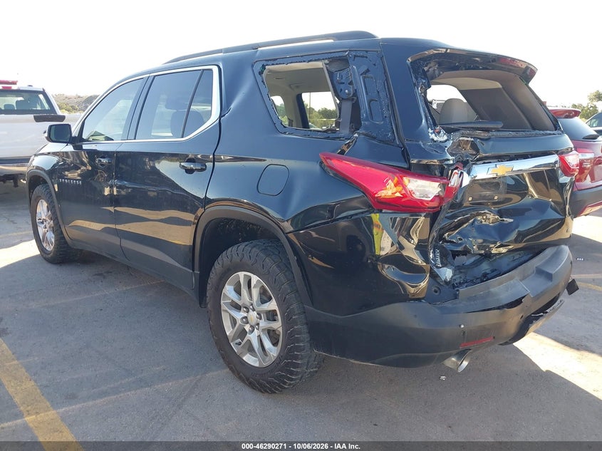 Vin: 1gnergkw7mj135697, lot: 46790434, chevrolet traverse fwd lt cloth 20213