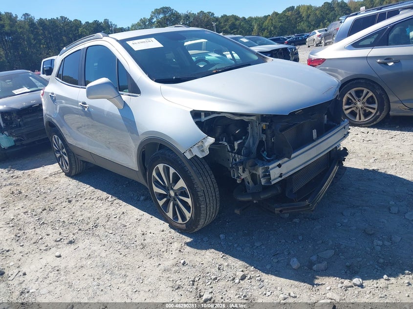 Vin: kl4cjasm2mb367860, lot: 46790444, buick encore fwd preferred 20211
