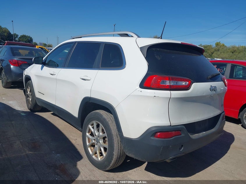 Vin: 1c4pjlcb4gw307608, lot: 46790445, jeep cherokee latitude 20163